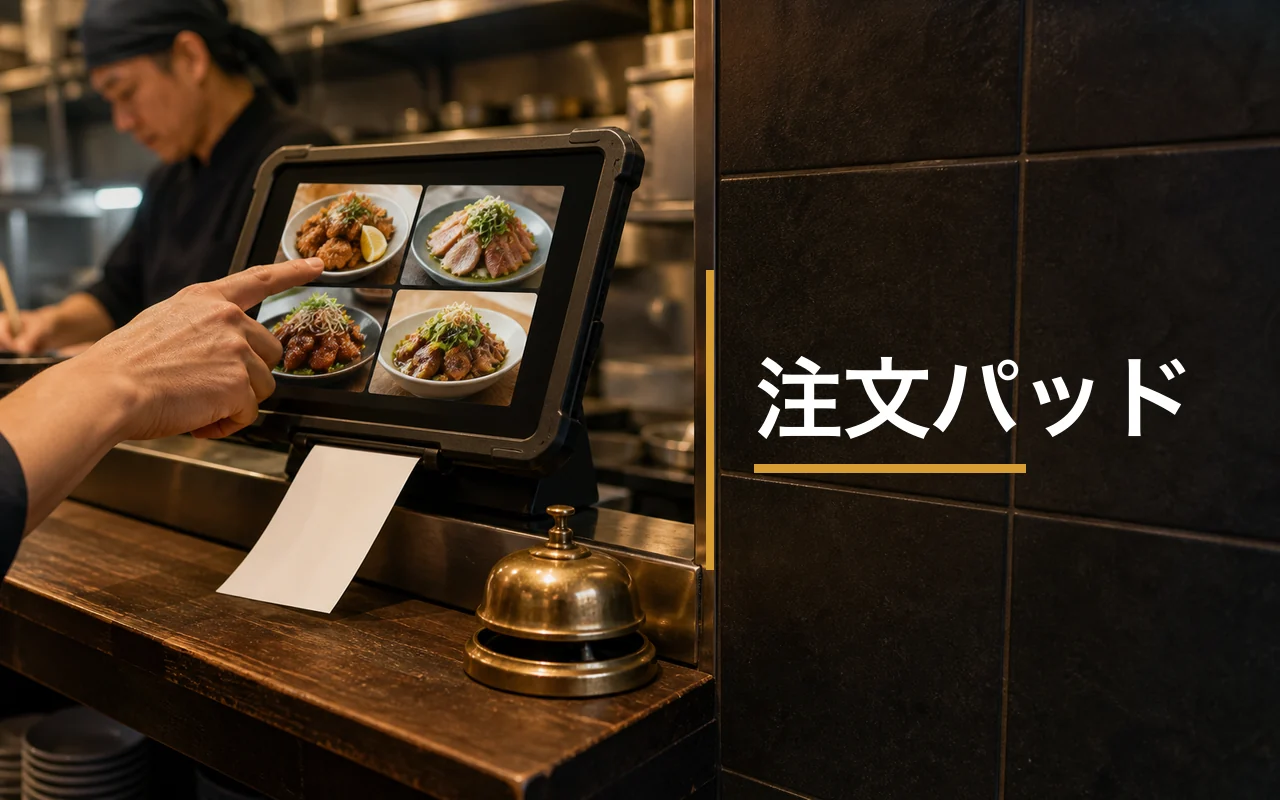 注文パッド のスクリーンショット
